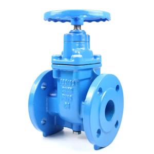 Wholesale The 6inch 150mm handwheel rubber sealed flange gate valve is used in the tap water system from china suppliers