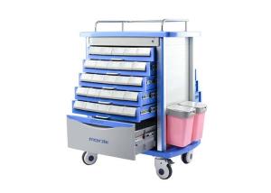 Wholesale Multifunction Removable Medical Cart For Dispensing Medicine With Inner Divided from china suppliers