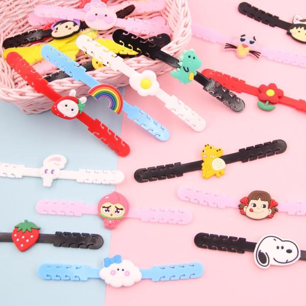Children's Lovely Silicone Face Cover Protect Ear Hook Ear Grips Prevent Earache Cute Extension Hook