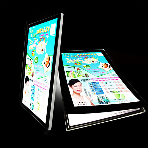 Retail Led Fabric Light Box , Free Standing Led Frameless Fabric Light Box