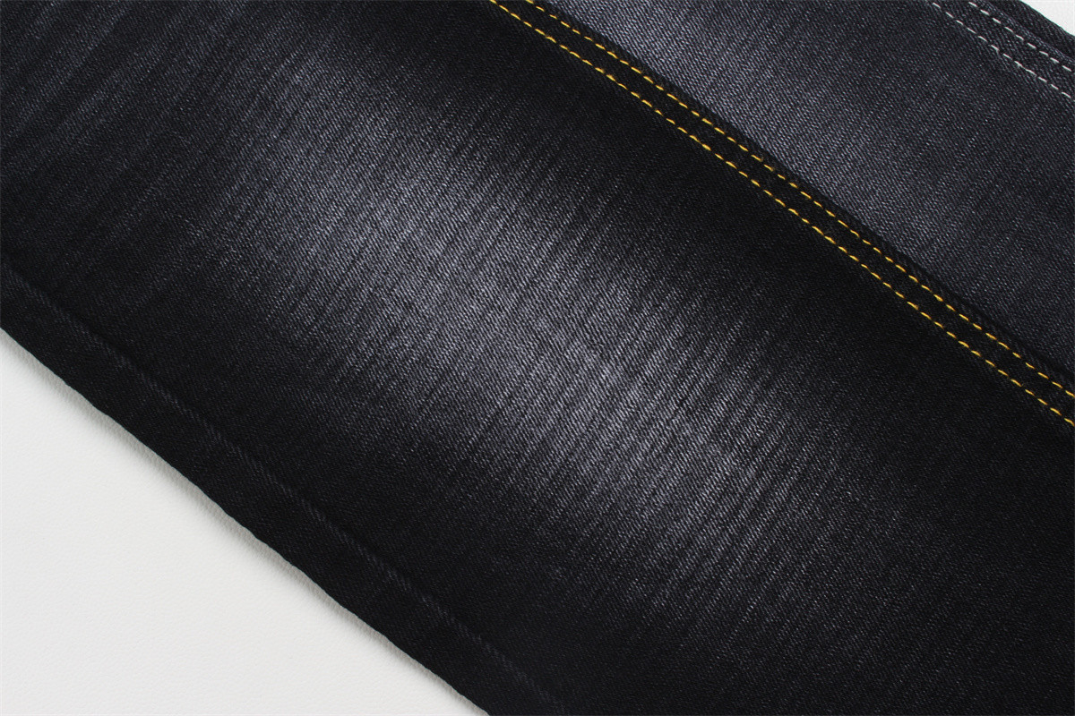 11.5 Oz Cross Slub Black Backside Denim Fabric For Man Jeans India Market Style China Factory In Guangdong