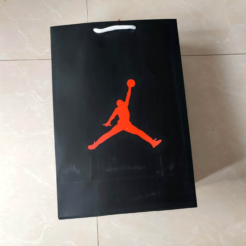 Wholesale Custom Printed Jordan Paper Bags for Sneakers Shoe Clothes