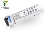SFF-8472 10KM 1550nm BIDI 1.25G SFP Optical Module LC