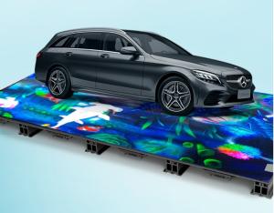 Wholesale Stage Dance Floor LED Screen 500x500mm 500x1000mm Cabinet For Tile Screen Displays from china suppliers