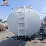 Vehicle Petroleum Tanker Trailer 3 Axles Oil Tanker Truck Trailer Vehicle With