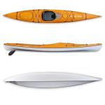 14'2" ST Thermoformed ABS Plastic Touring Sea Race Ocean Kayak Sit In Wholesale