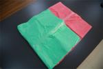 Disposable PE Water Soluble Laundry Bags With Strip Multi Colored Available
