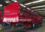 3 Axles Semi Truck And Trailer 50T Semi Trailer Transport