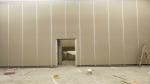 Wood Panel Door Operable Sliding Partition Walls for Restaurant Commercial