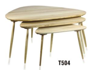 Wholesale America style wooden triangle coffee table furniture from china suppliers