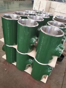 Wholesale SS304/SS30408/SS316 ASME B16.9 Stainless Steel Reducing Tee DIN ANSI from china suppliers