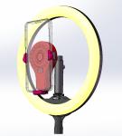 Flexible Phone Holder with wireless Charger & Cooling Fan for iPhone Series