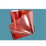 Red Protector Film 100 Micron Touch Screen Single Side Silicone Coated Heat