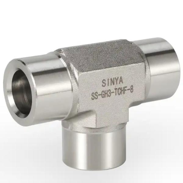 High Pressure SCH40 1-24'' Nickel Alloy B366 WPNIC10 Incoloy 800H Socket Welding Tee