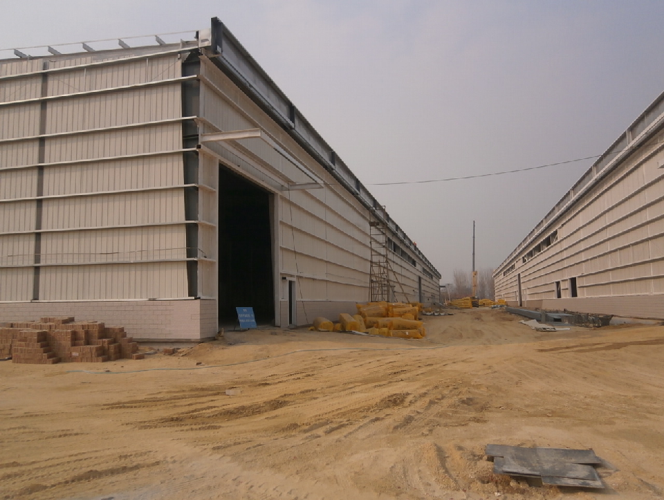 Low Carbon Steel Frame Warehouse Storage Food Plant Sustainable Steel Buildings