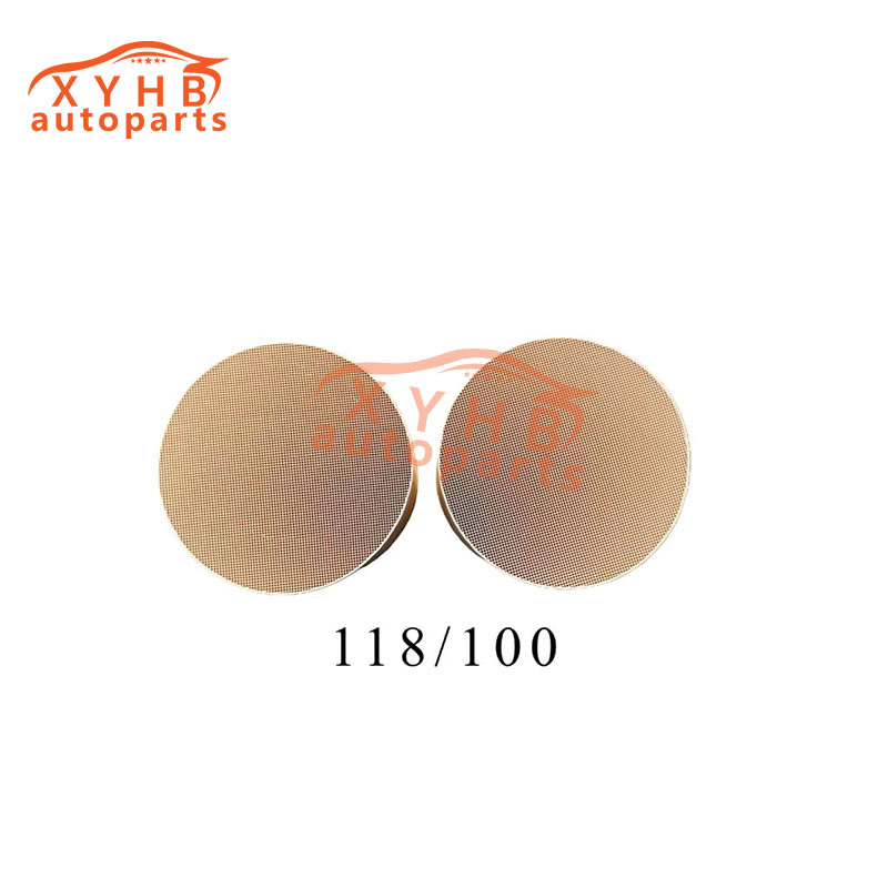 Ceramic Carrier Anisotropic High-Quality Three-Way Catalytic Filter Element Euro 1-5 Model: 118*100