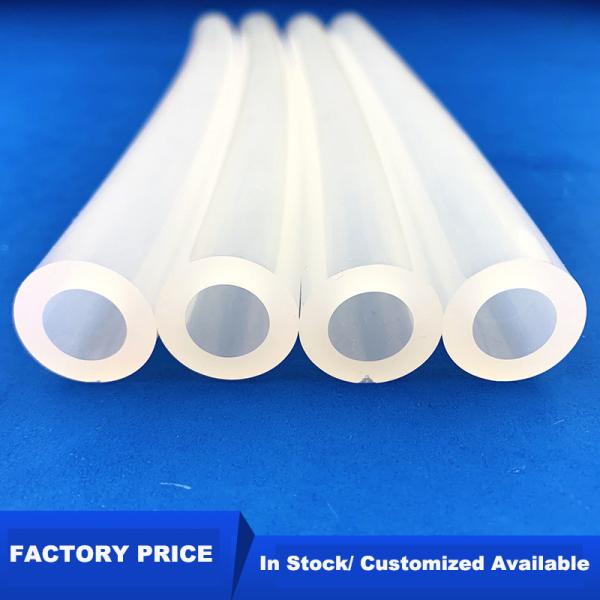Dairy Fluid Handling Tasteless 80A Pure Food Grade Silicone Tube