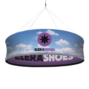 Wholesale 30in 42in Pop Up Exhibition Display Aluminum Booth Tension Fabric Hanging Signs from china suppliers