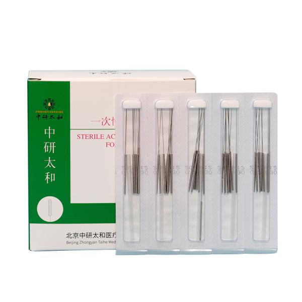 Zhongyan Taihe High Quality 500pcs Disposable Sterile Painless Acupuncture