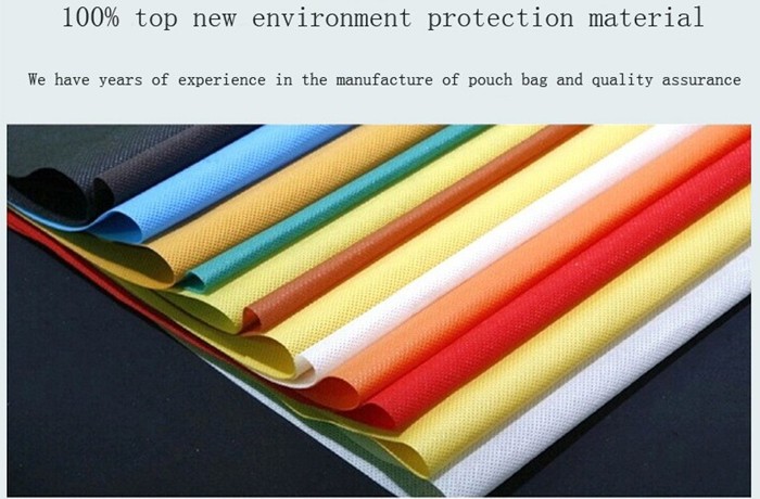 Hot Selling Eco- friendly Recycled Laminated Non Woven Shopping Bag With Custom Logo