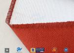 32OZ Red Silicone Coated Fiberglass Fabric Industrial Fire Safe Blanket 550℃