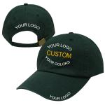 Adult 58cm Printed Cotton Advertising Baseball Caps Metal Strap