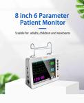 8 Inch Portable Patient Monitor For Hospital Wall Mounted Stand Optional