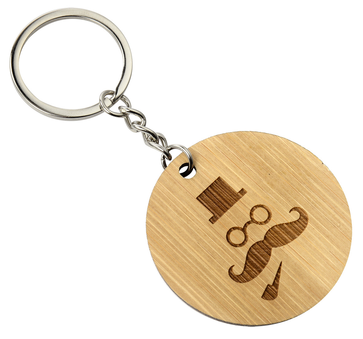2-10mm Thickness Wooden Key Tag Engraving For Corporate Events Personalization Decoration