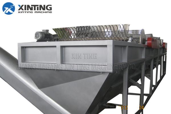 LDPE Plastic Scrap Recycling Machine , PET Bottle Recycling Line 300-3000kg/Hr