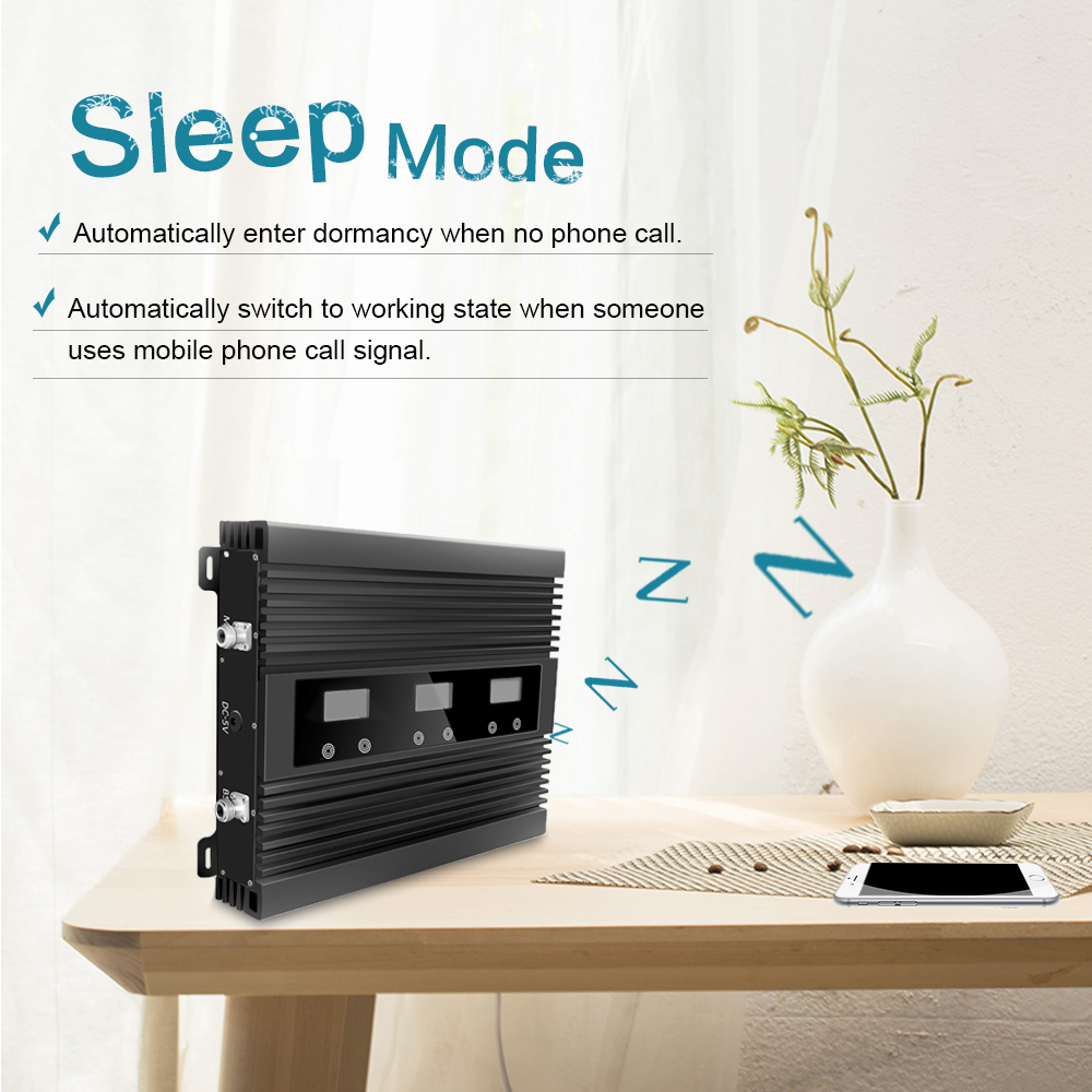 80dB Mobile Signal Amplifier Repeater Booster Multi Band 2G 3G 4G