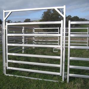 Wholesale 10 Ft Australia Standard Livestock Fencing Panels Galvanized Metal from china suppliers