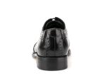 Men Brogue Leather Formal Shoes , Pointed Toe Men Dress Shoes for Wedding