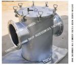 Carbon Steel Hot-Dip Galvanized Suction Coarse Water Filter For High Submarine