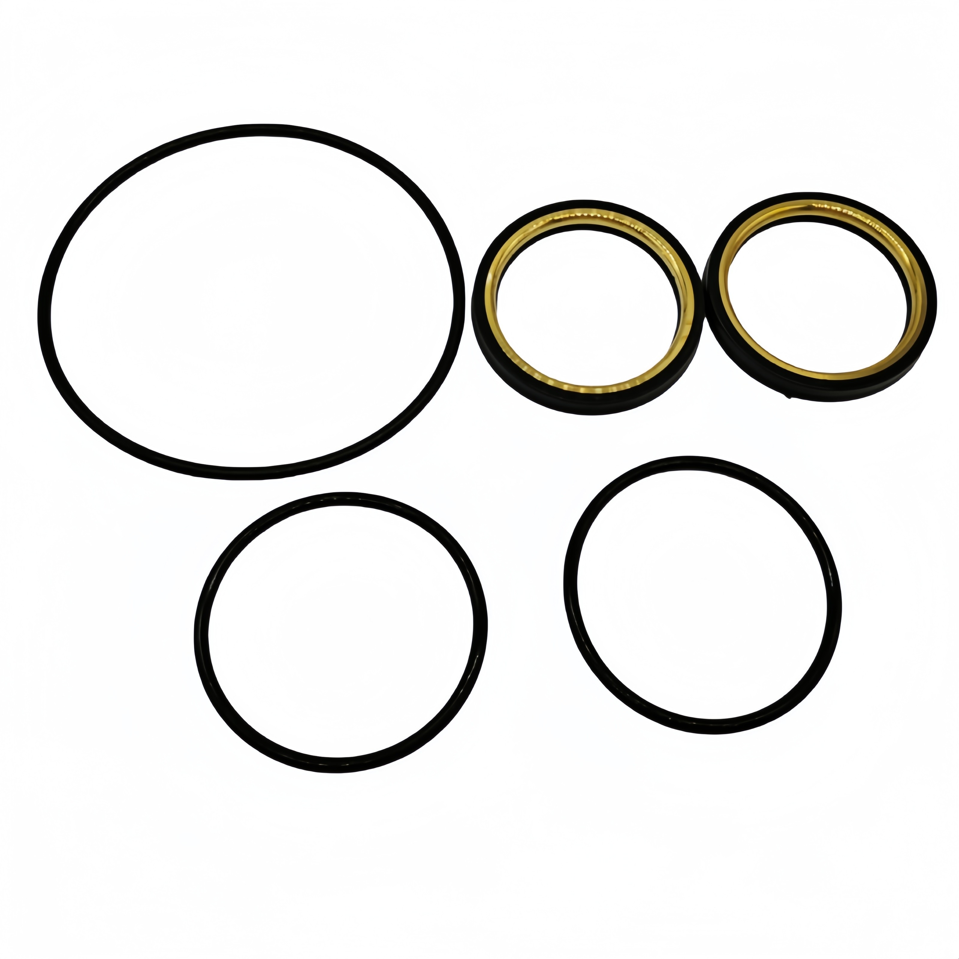 Good Chemical Resistance FKM Rubber 1Inch 602 Low Torque Plug Valve Soft Seal Kit For Completion Tool