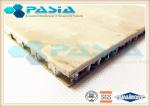 Polished Composite Stone Cladding Panels , Stone Veneer Sheets 1220*2440