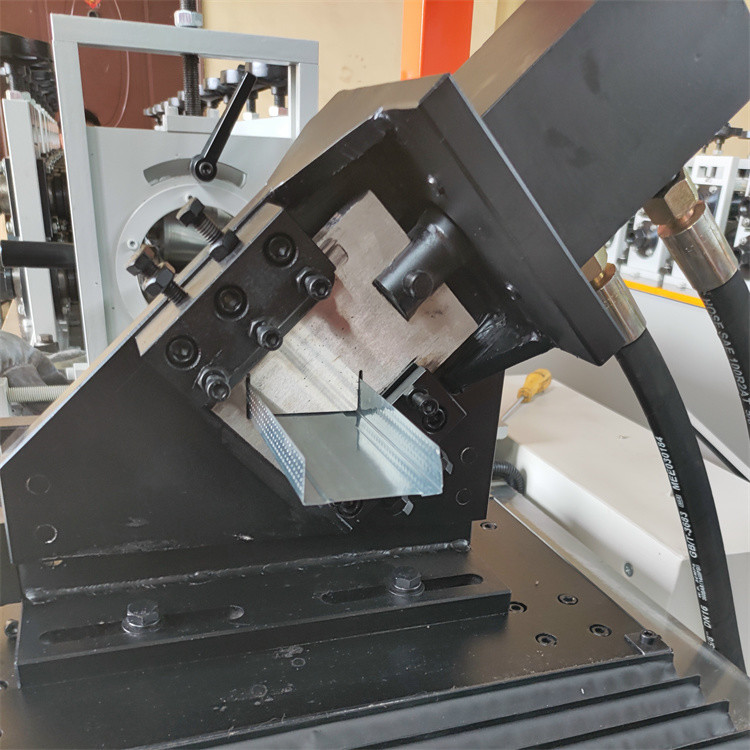 Metal Light Gauge Stud And Track Drywall Steel Profile Roll Forming Machine For C Channel