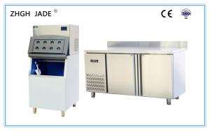 Wholesale 280W Industrial Kitchen Refrigerator , Two Doors Restaurant Supply Refrigerator from china suppliers