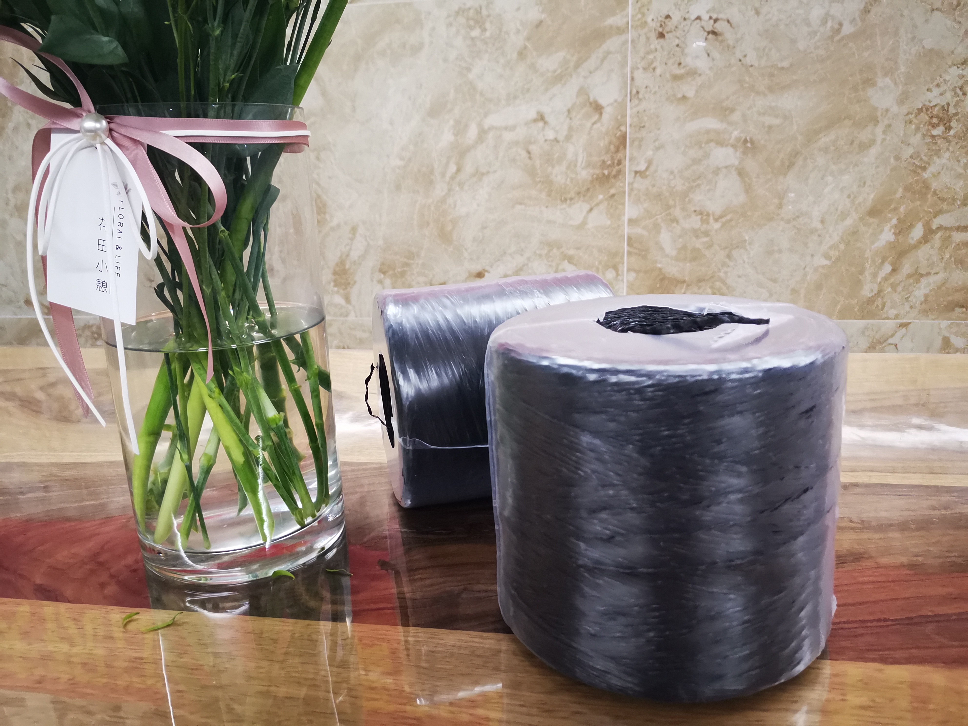 Ecuador Split Twisted Tomato Supporting PP Twine 6000D 1MM Blue 2-3kg/Roll
