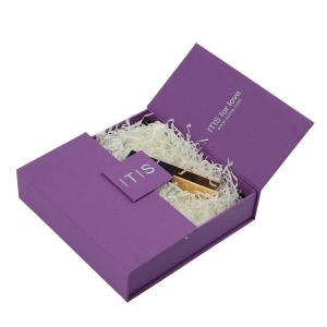 Wholesale Magnet Flip Top Liquid Lipstick Paper Box , Packaging Hard Cardboard Gift Boxes cosmetic gift box from china suppliers