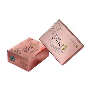 Wholesale Pink Custom Clothing Packaging Boxes , Fashionable Garment Packaging Boxes from china suppliers