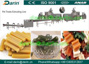 Wholesale Small Bone Dog Treats Snacks pet food processing line , Twist dog food maker machine from china suppliers