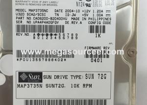 Wholesale Fujitsu MAP3735NC 73.5 GB 10K rpm SCSI server hard disk DELL 02R700 0J4446 from china suppliers