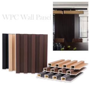 Wholesale Moth Proof Wood Plastic Grille WPC Fluted Panel Exterior from china suppliers