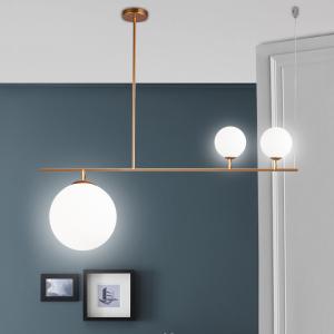 Wholesale Nordic glass chandelier Modern molecule light gold luxury Ball Light(WH-MI-270) from china suppliers