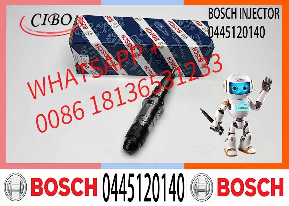 High Performance Fuel Injector 0445120133 Common Rail Injector 0445120133 for Cummins