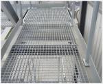 30x100mm Floor Steel Grating Steel Driveway Grates Custom Stainless Steel Grill