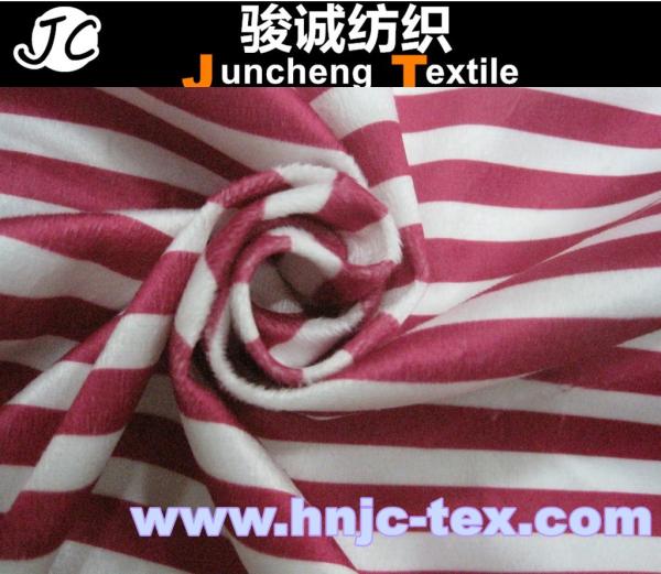 100% polyester plaid cotton imitation velvet fabric/Grid printed imitate cotton