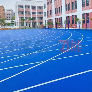 Wholesale 13mm WAF Approved Prefabricated Rubber Running Track Standard 400m Running Track from china suppliers