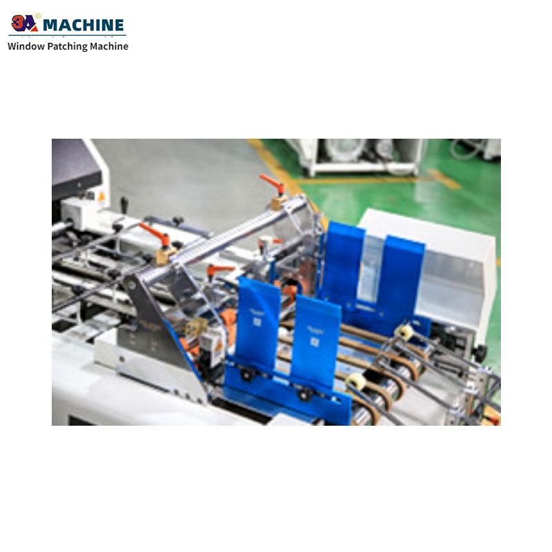 Paper Folding Machine L540 * W130 * 160cm Full-automatic speed 650S Window Patching