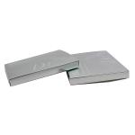 Beauty Cosmetic Face Mask Packaging Box Custom Design Silver Color Paper